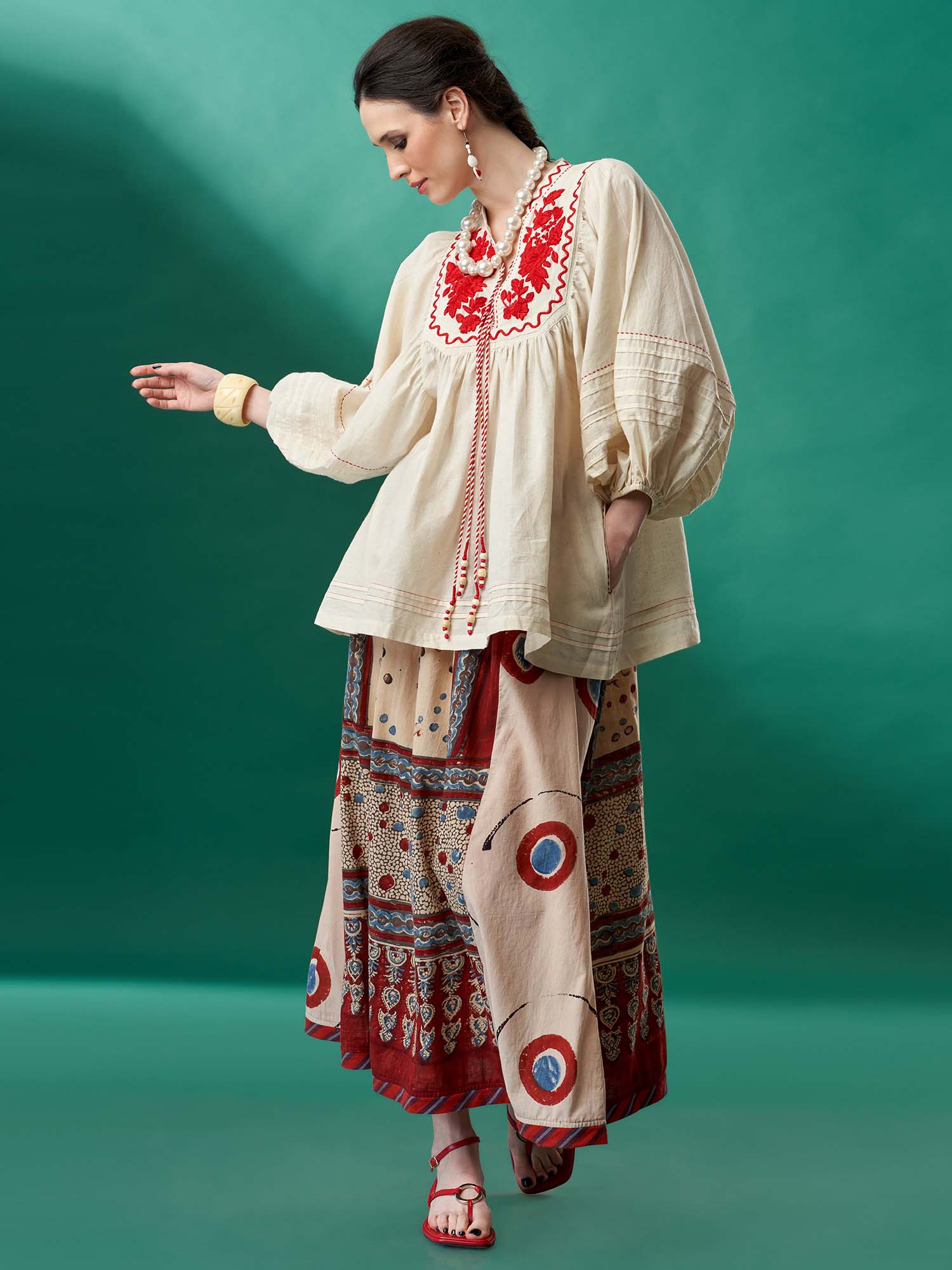 Petrossian Cotton Blouse