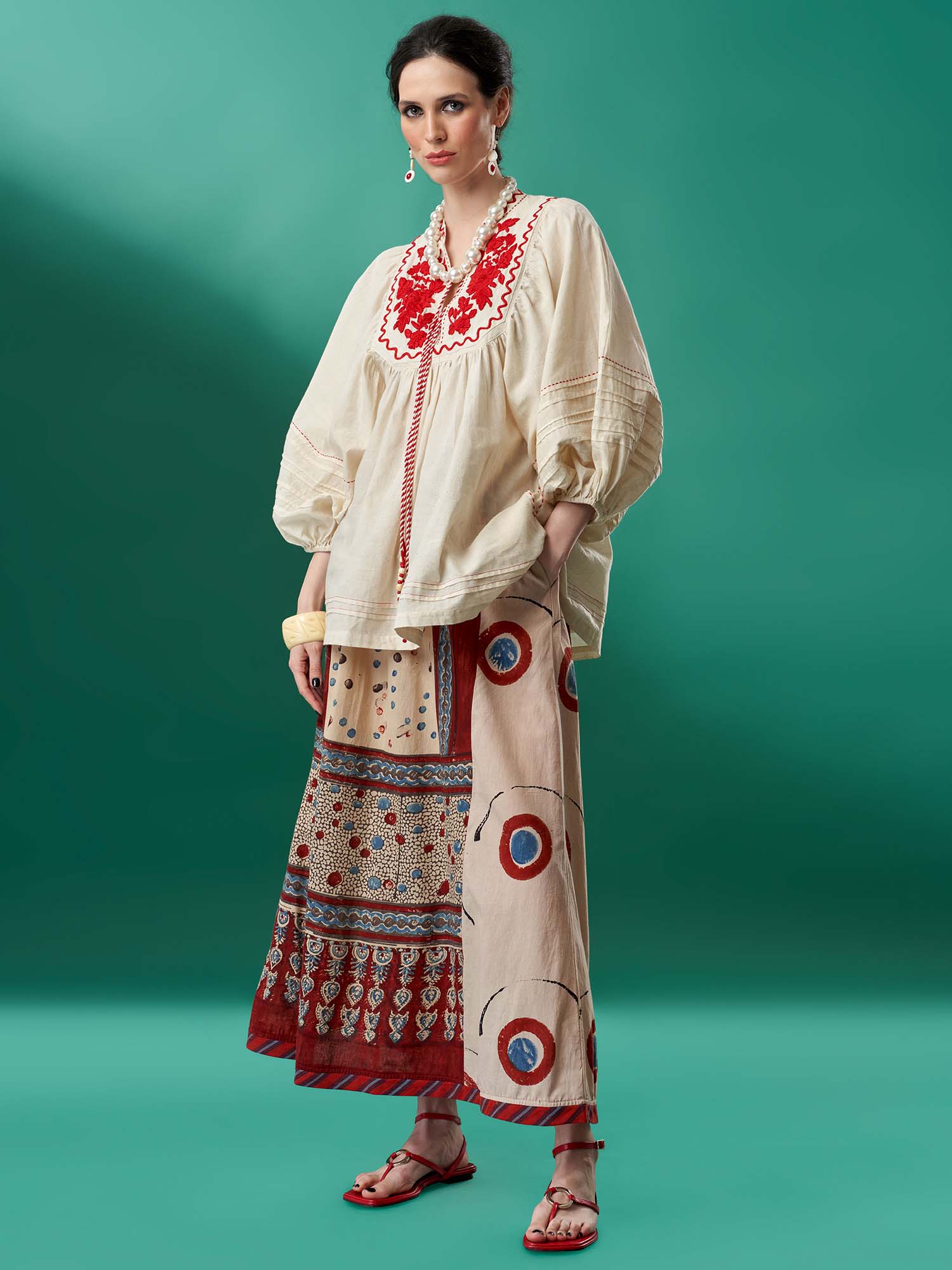 Petrossian Cotton Blouse