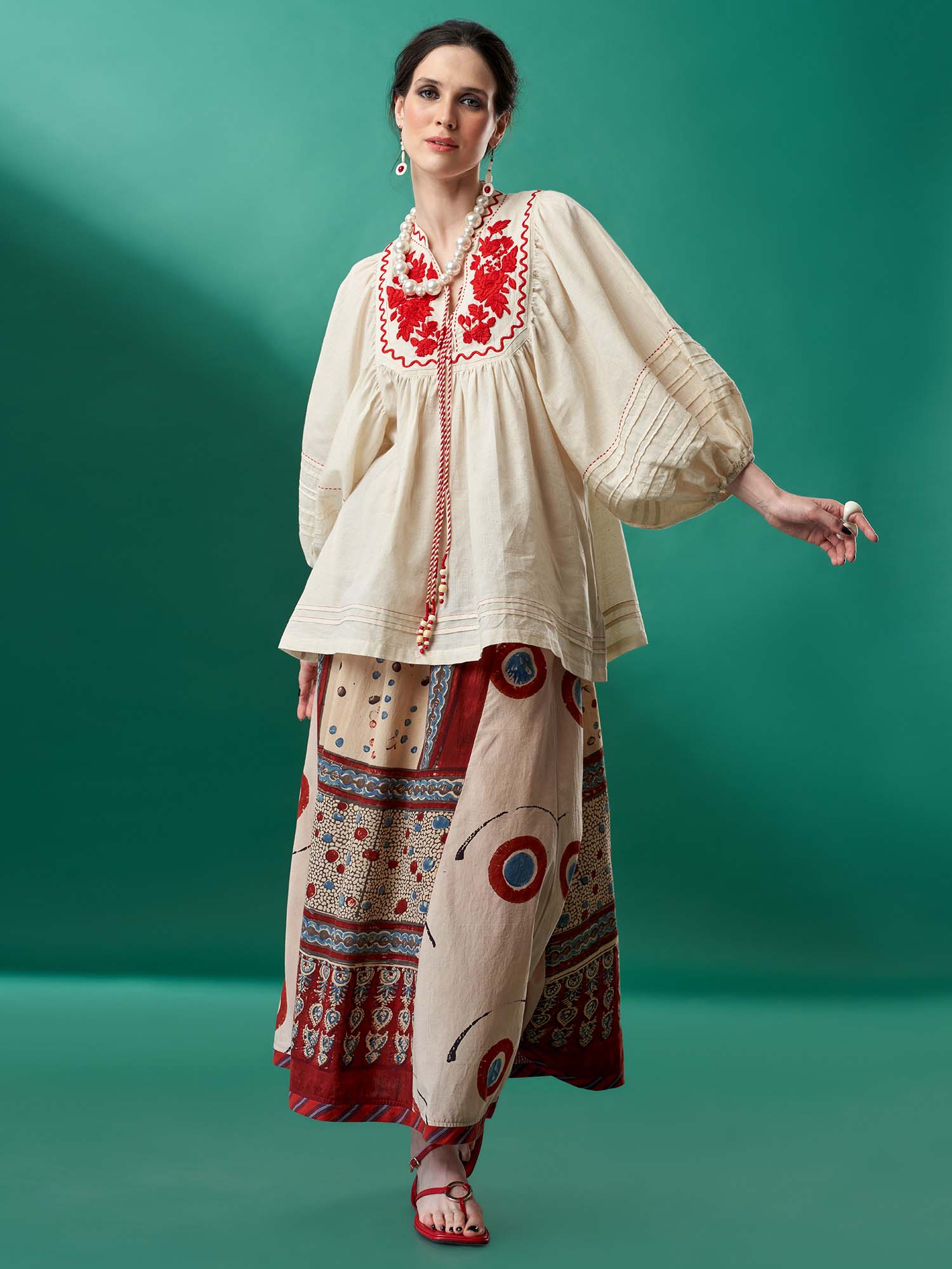 Petrossian Cotton Blouse