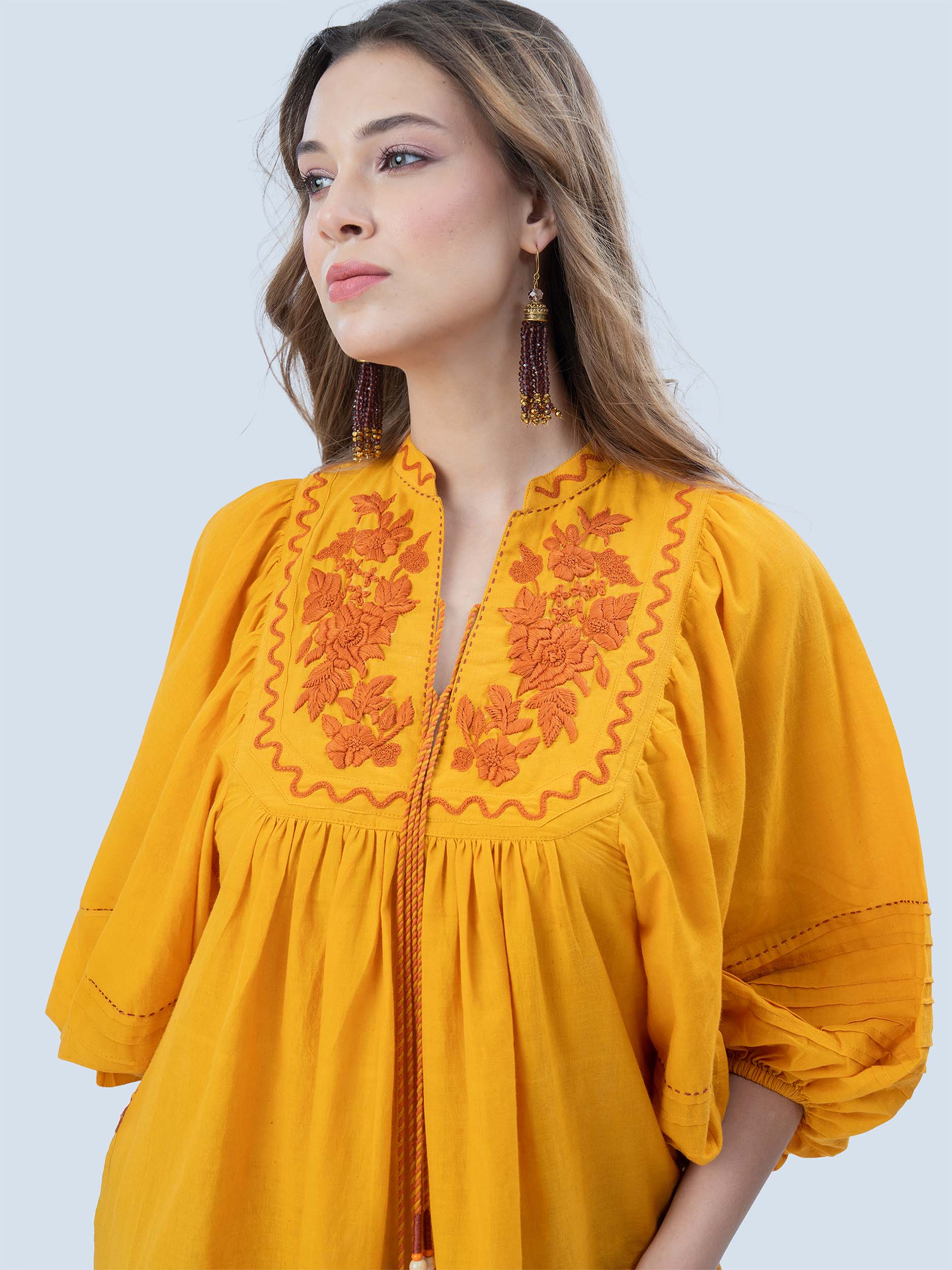 Petrossian Handloom Cotton Top