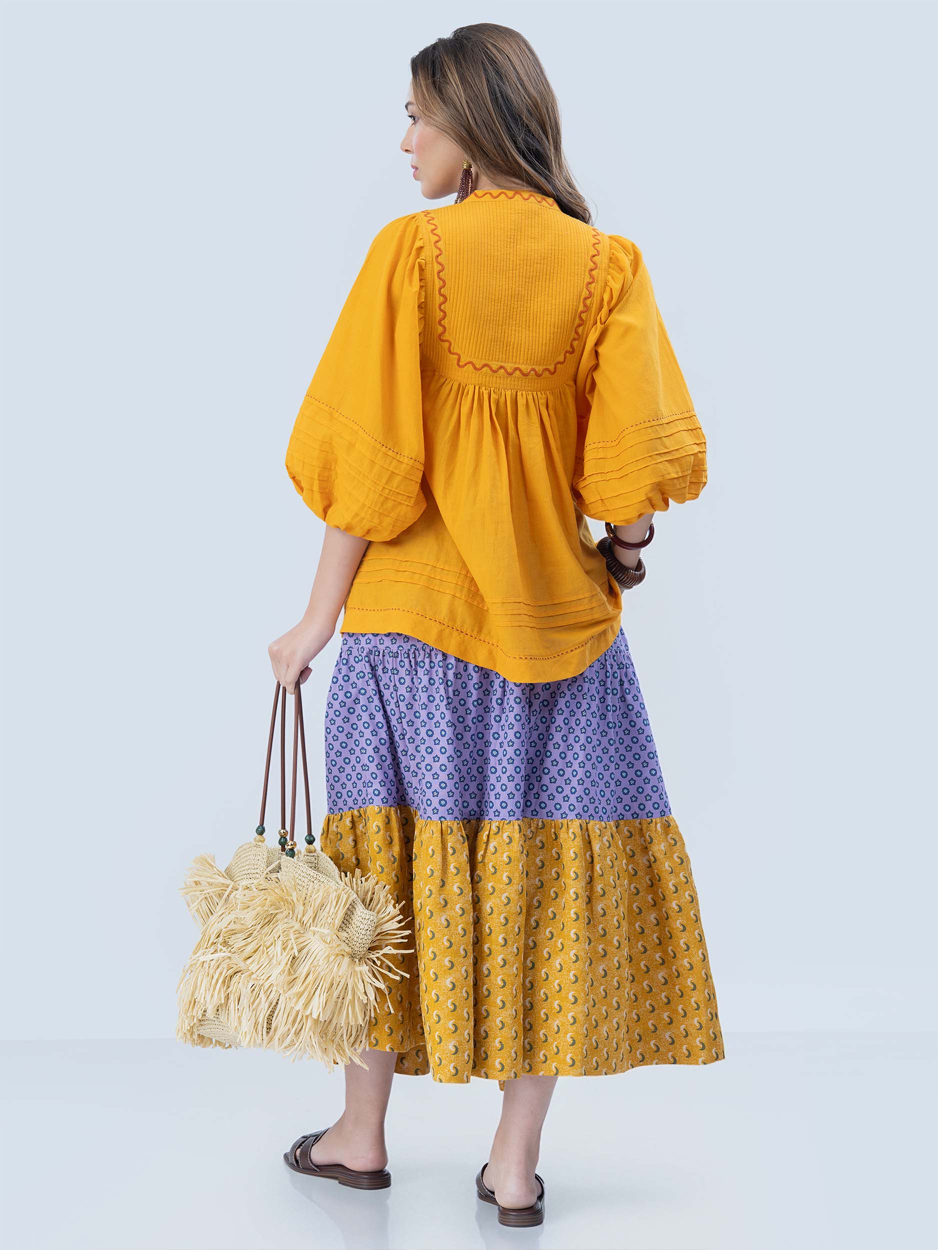 Petrossian Handloom Cotton Top