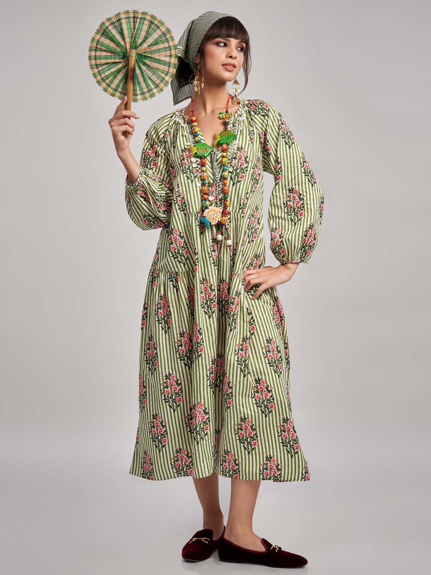 Renjo Cotton Dress