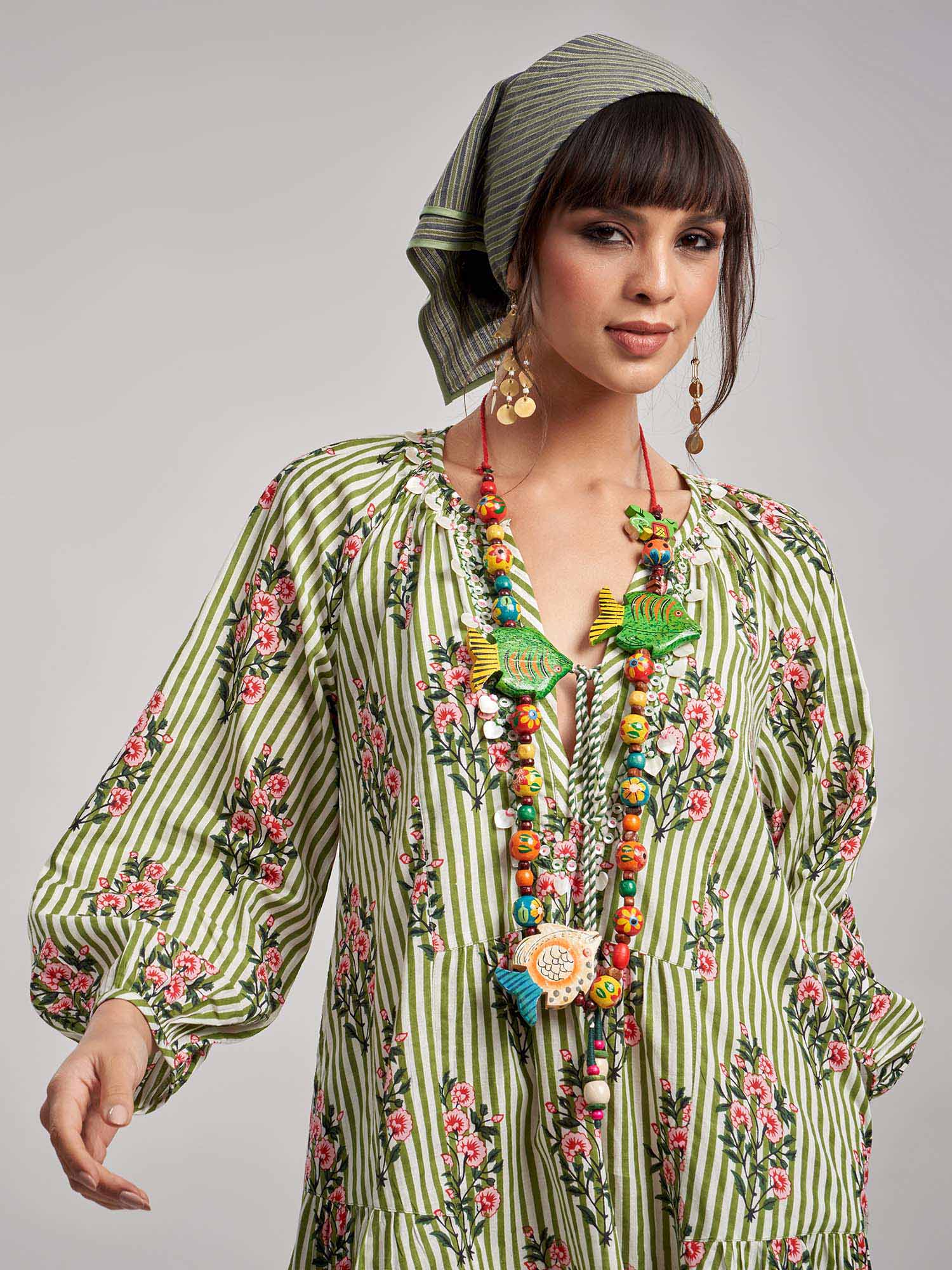 Renjo Cotton Dress