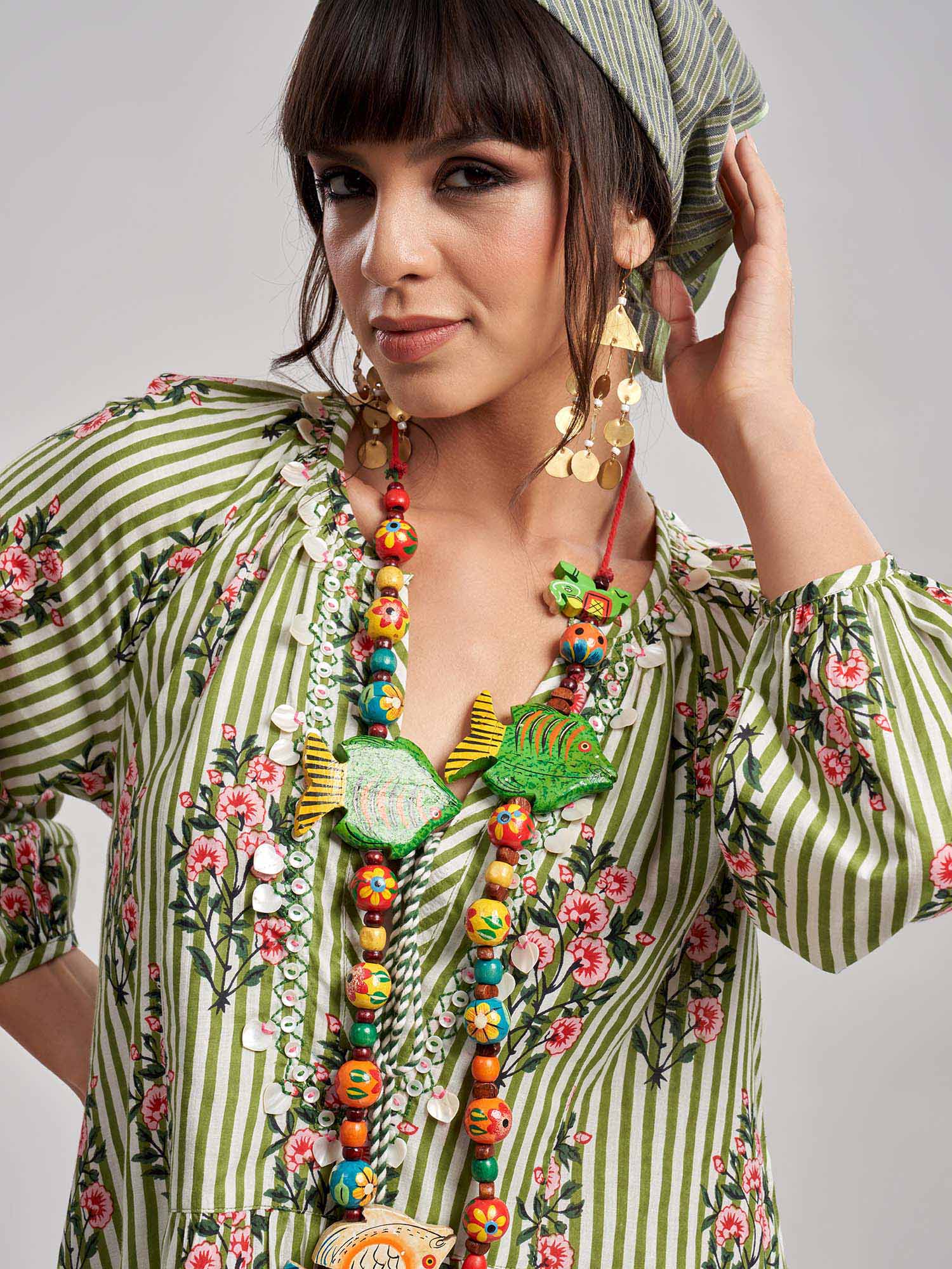 Renjo Cotton Dress