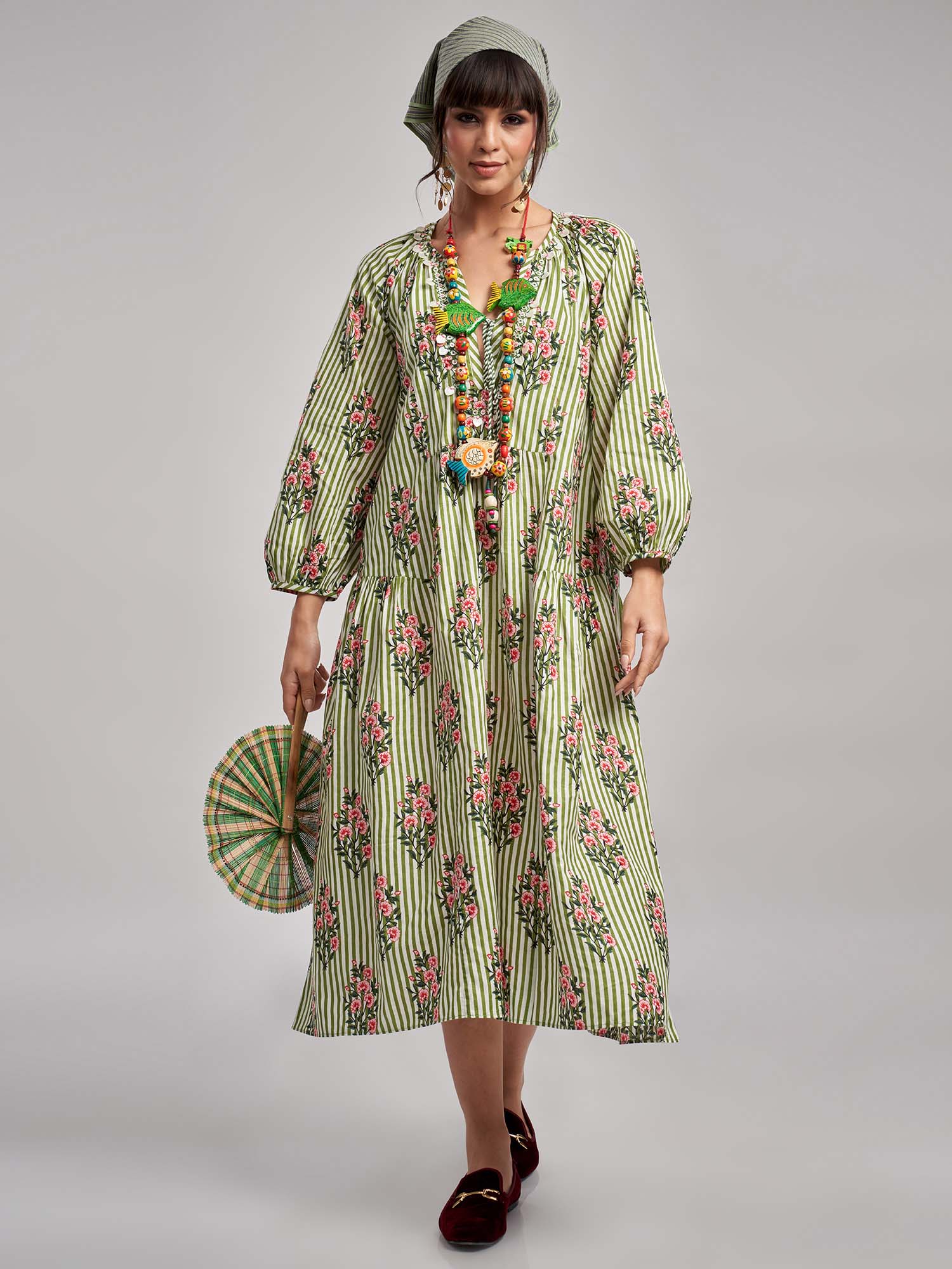Renjo Cotton Dress