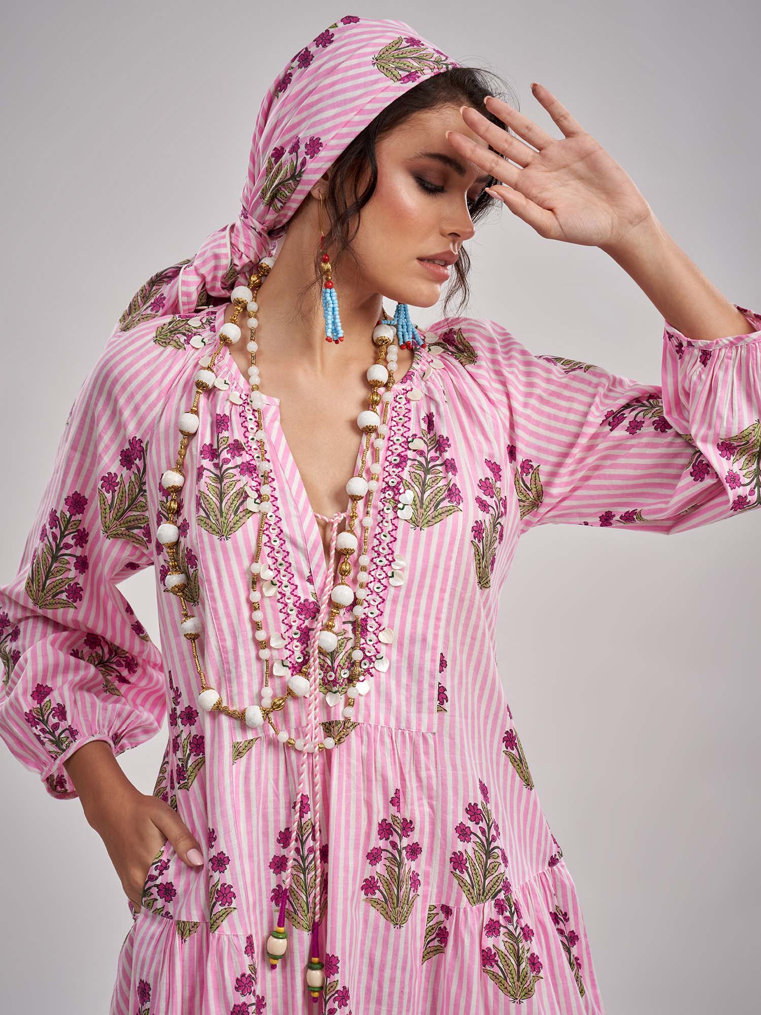 Renjo Cotton Dress