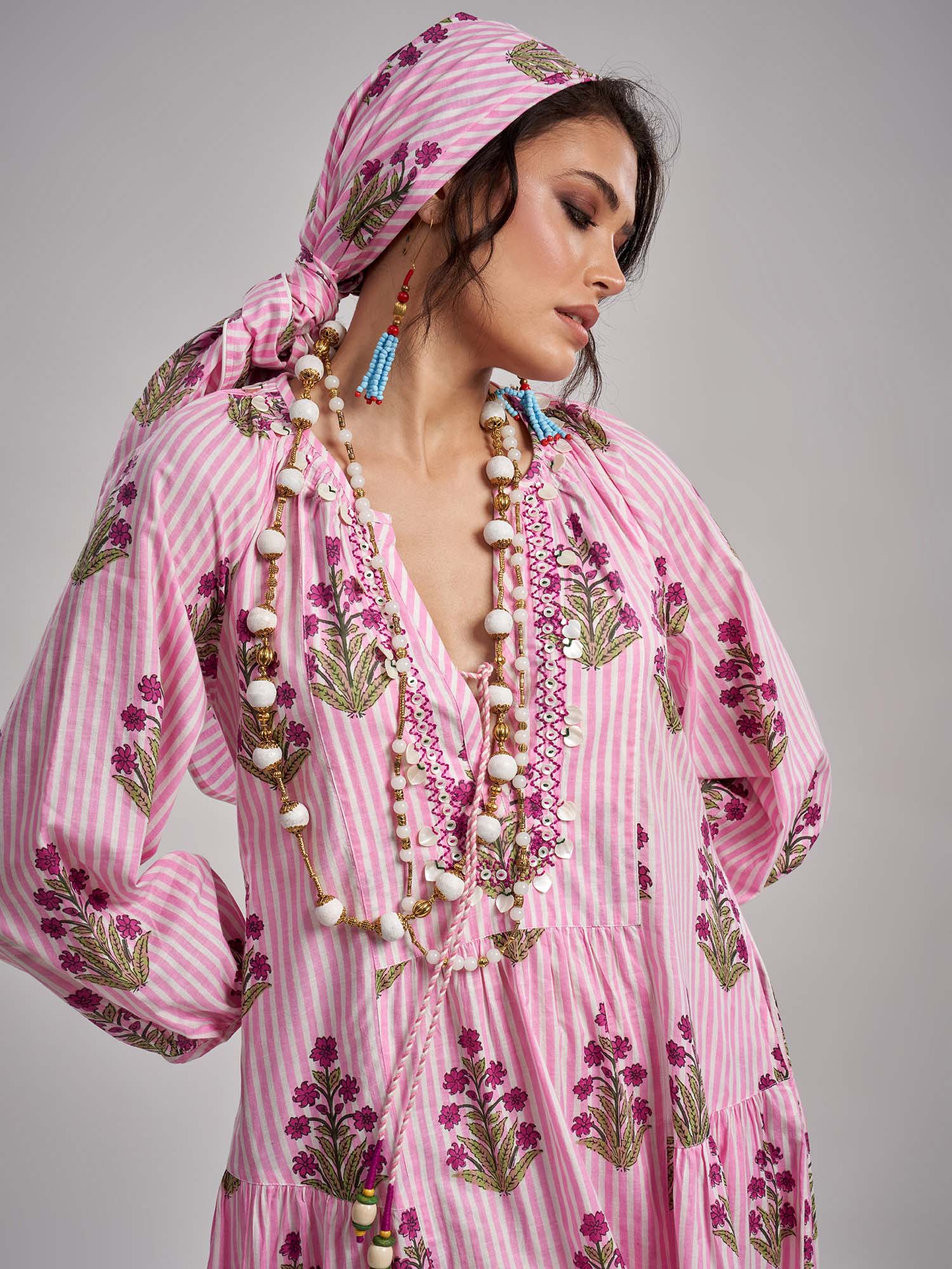 Renjo Cotton Dress
