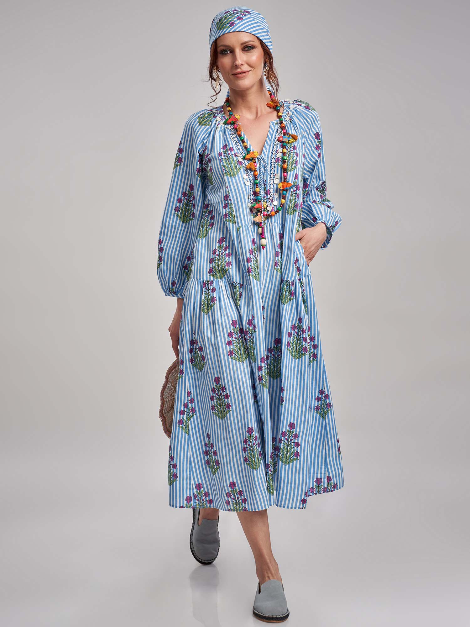 Renjo Cotton Dress