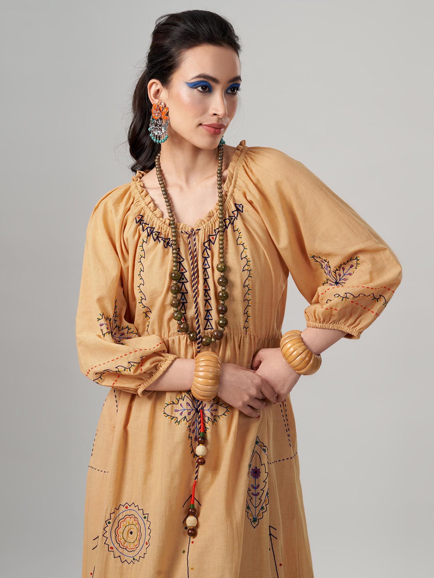 Tabrek Muslin Cotton Dress