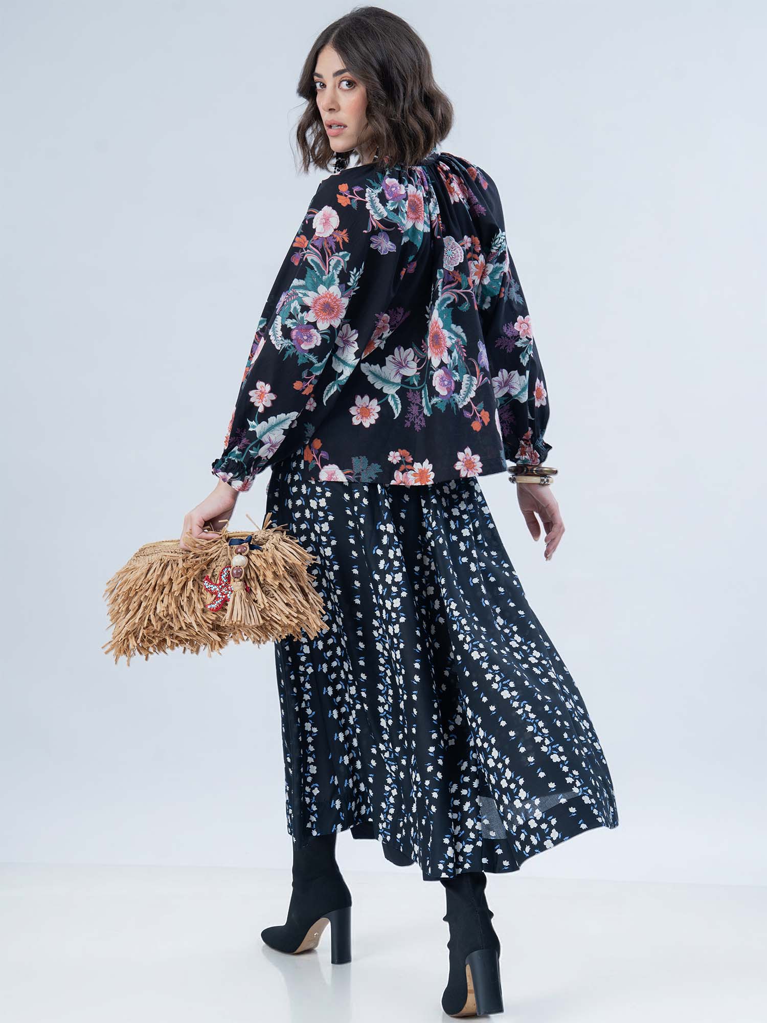 Tsubaki Cotton Skirt