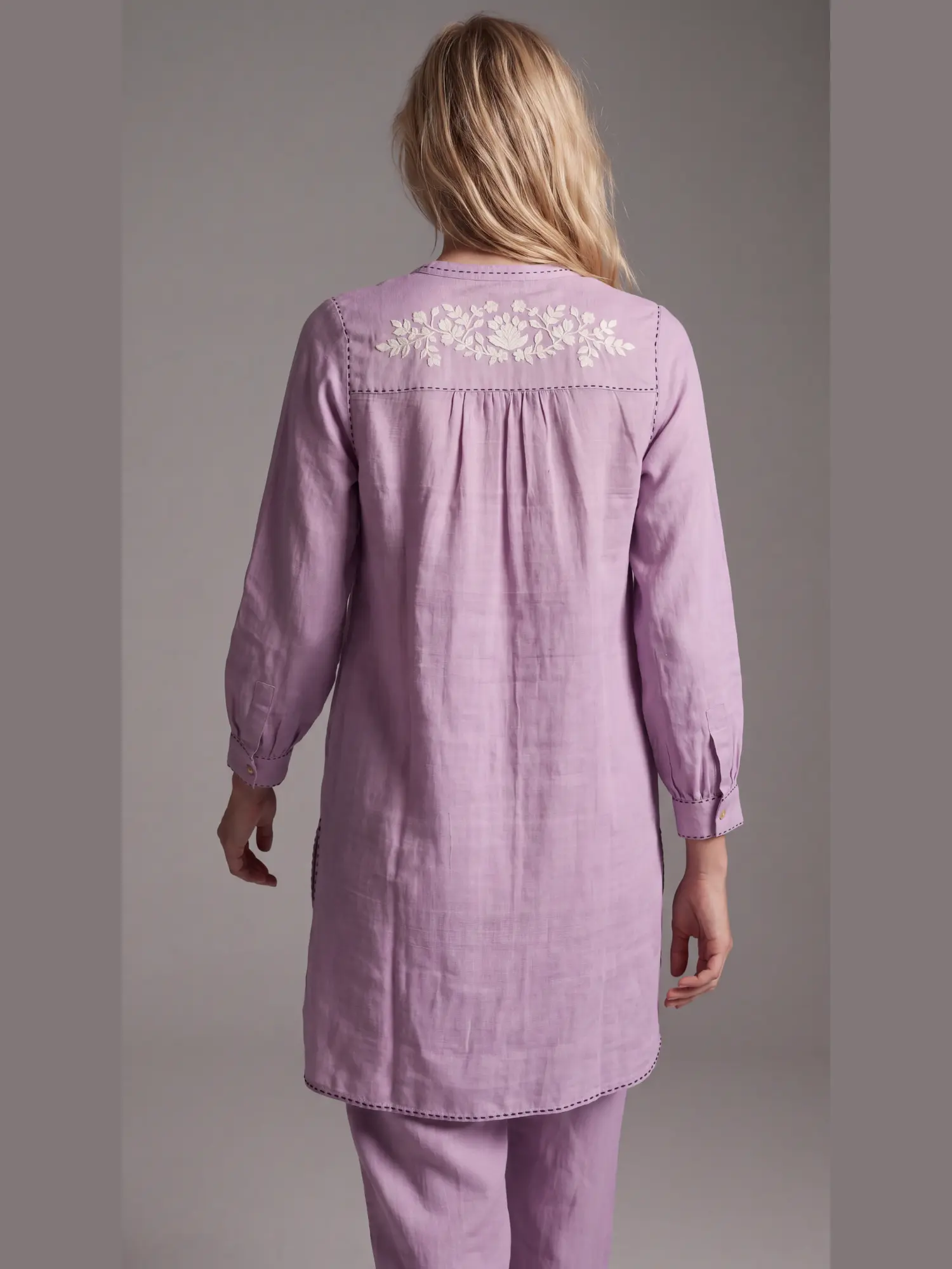 Yuko Handloom Silk Twin Set