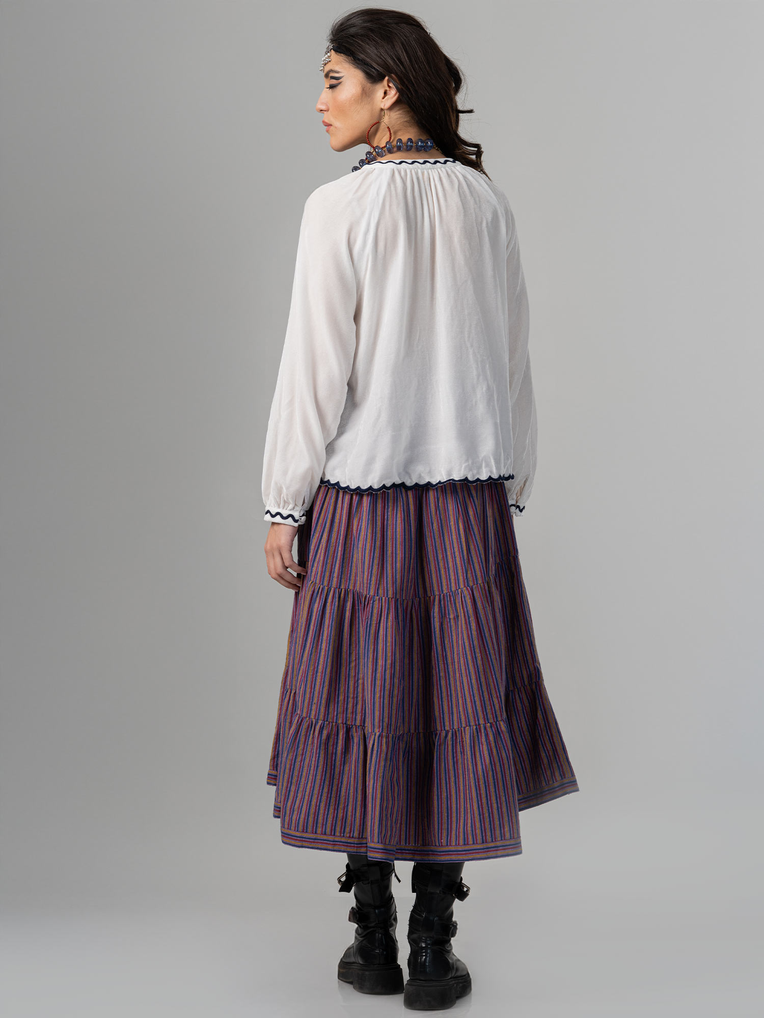 Zoon Velvet Silk Blend Top