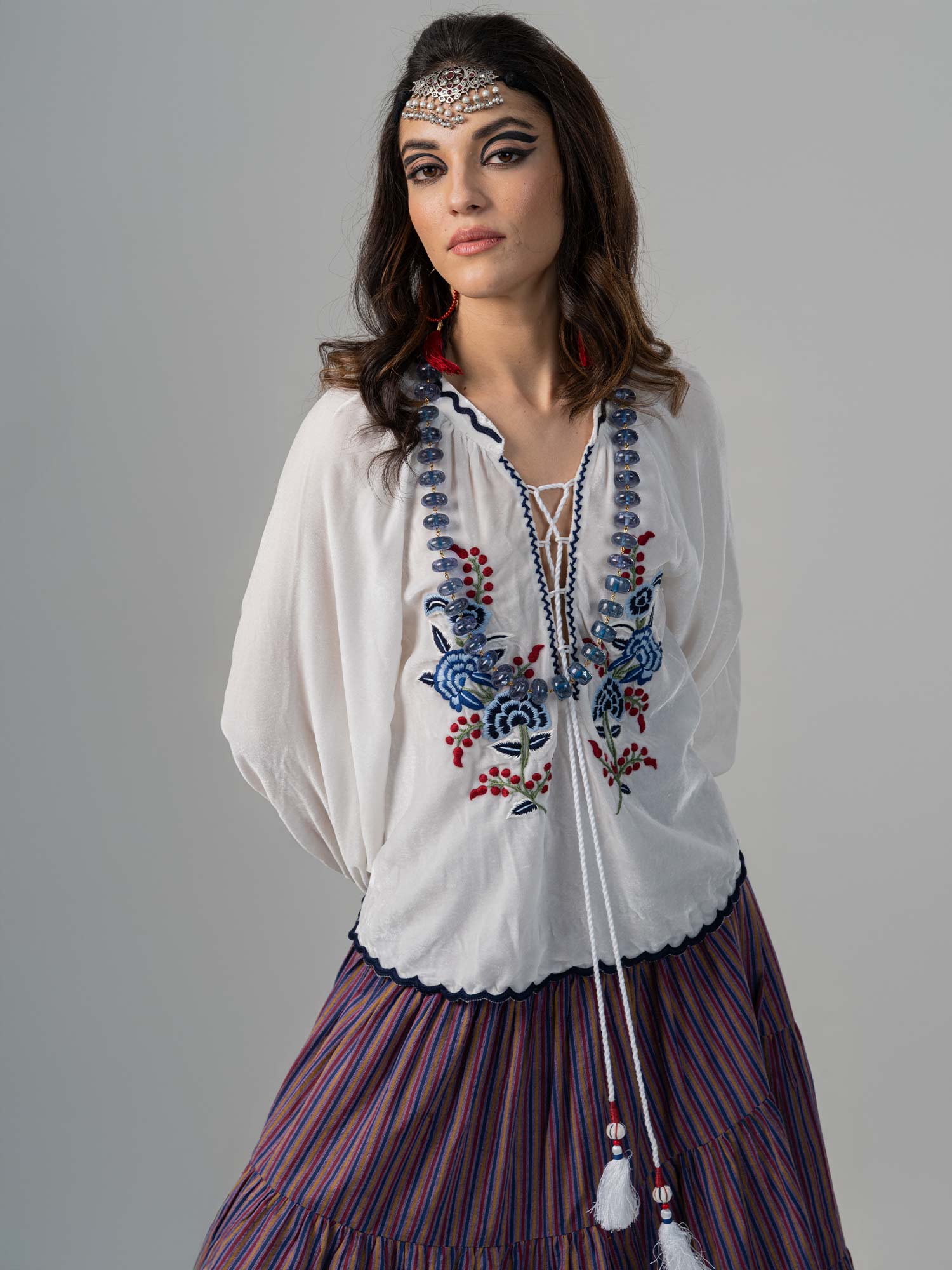 Zoon Velvet Silk Blend Top